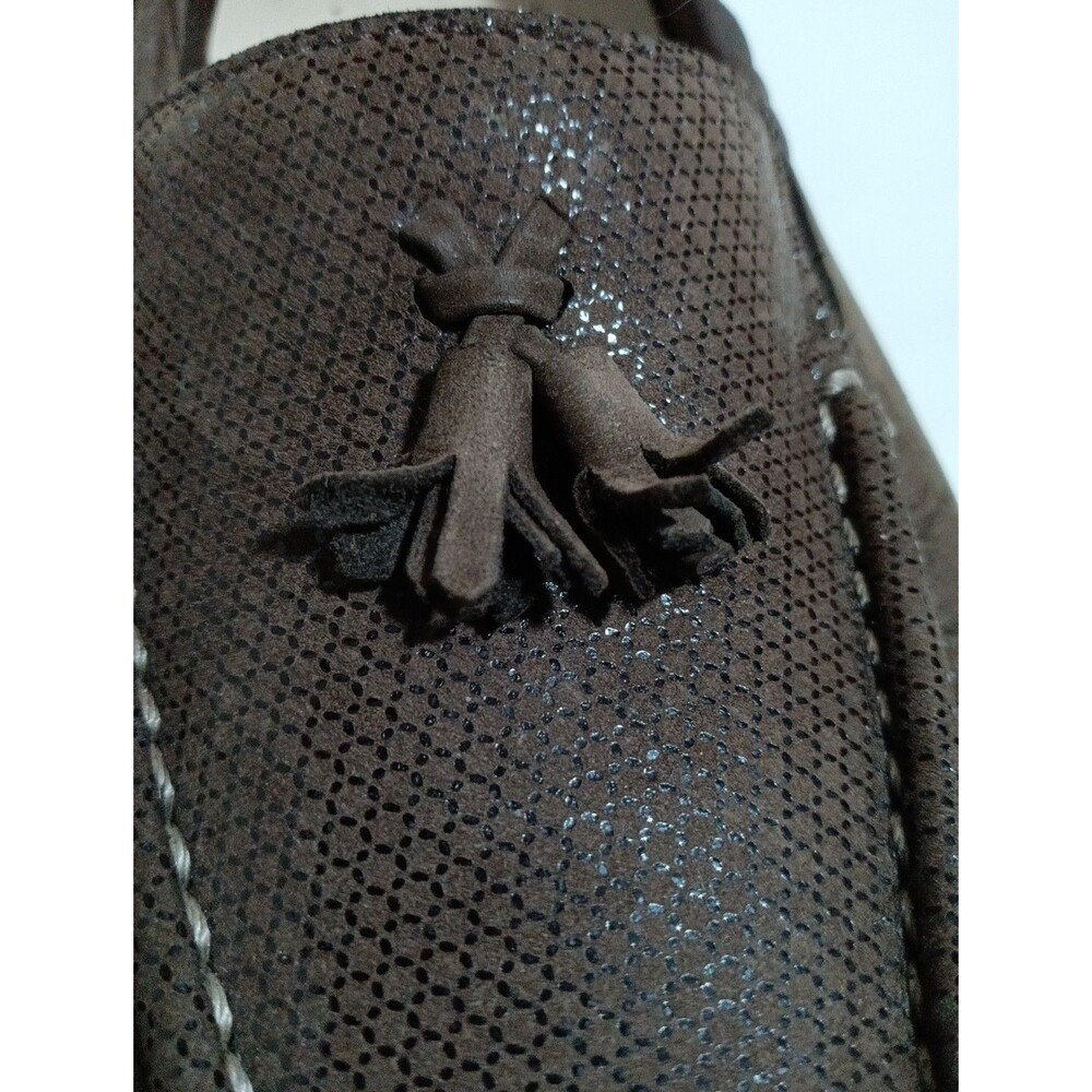 Women’s SAS Hope Slip On Brown Leather Tassel Comfort  Loafers 7.5 Shoe USA - Picture 12 of 14